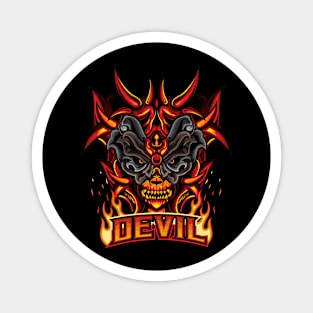 Devil Head Magnet